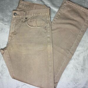 American Eagle Outfitters Slim Straight Jeans - Tan